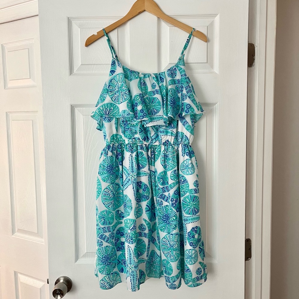 Lilly Pulitzer starfish and sand dollar dress